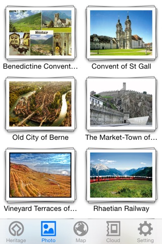 World Heritage in Switzerland screenshot 3