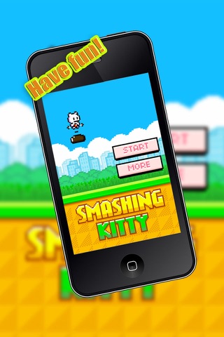 Smashing kitty - smash the worms screenshot 2