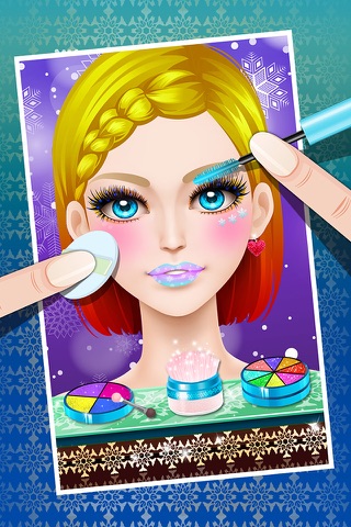 Ice Princess Salon Fever - Birthday Party Makeover! Bubble SPA Center Girls Games screenshot 3