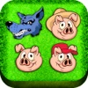 Match 3 Little Pigs