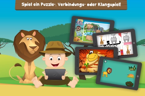 Milo's Safari cartoon for Tots screenshot 2