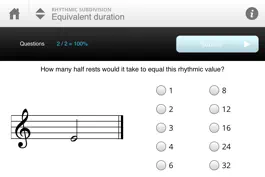 Game screenshot Musition Rhythmic Subdivision apk