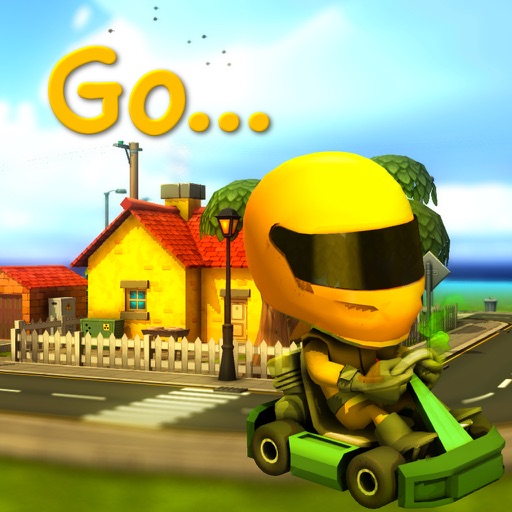 Super Dude Kart Race iOS App