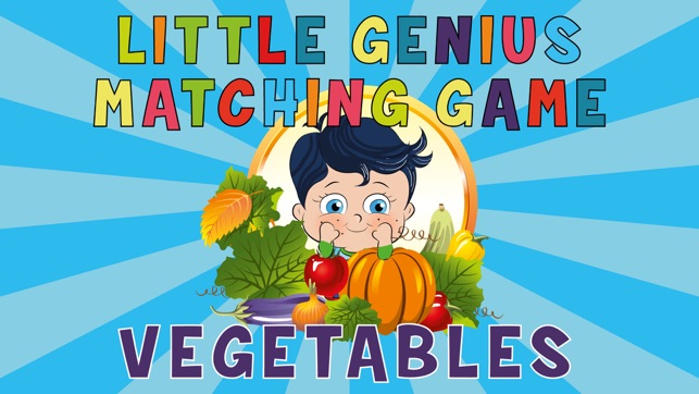 Little Genius Matching Game - Vegetables - Educational and F(圖1)-速報App