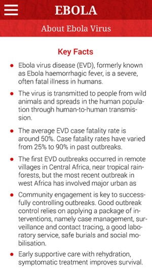 Ebola Virus - (Tracker and Information)(圖5)-速報App