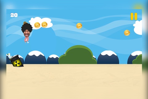 Afro Pirate! Your face in the game screenshot 3