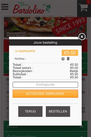 Pizza Bardolino screenshot 3