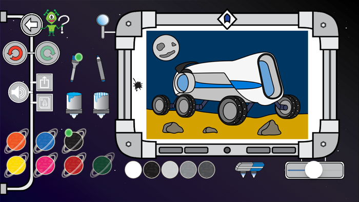 pitchou Space  drawing and painting in space