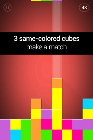Qubies: Match-3 meets falling blocks screenshot 2