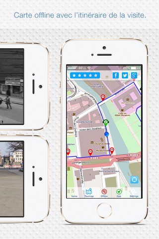 Berlin City Tour en vélo: GPS Multimedia Guide, visites guidées berlin en français avec Audioguide et carte Offline - SD screenshot 3