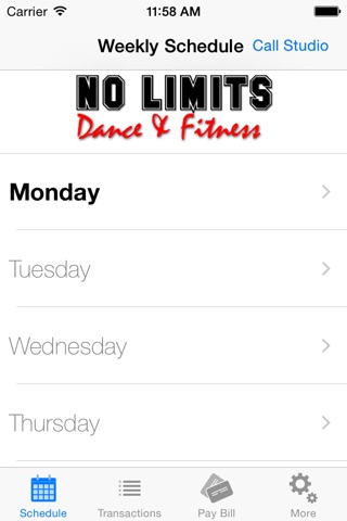 NO LIMITS Dance and Fitness screenshot 2