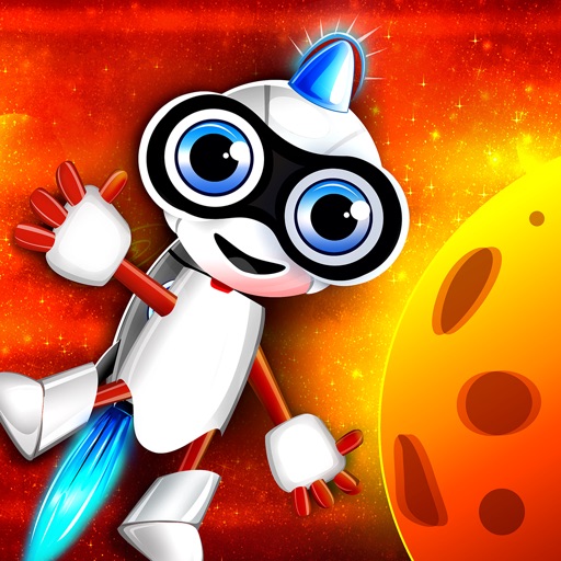 Nerd Bot Rocket : The Flying Robot Cosmos Quest in Space - Premium iOS App