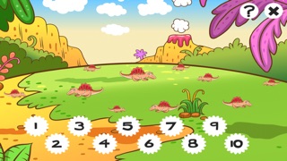 123 Count-ing & Learn-ing Number-s To Ten With Dino-saur. My Kid-s & Baby First Free Education-al Game-s 1.0 IOS -