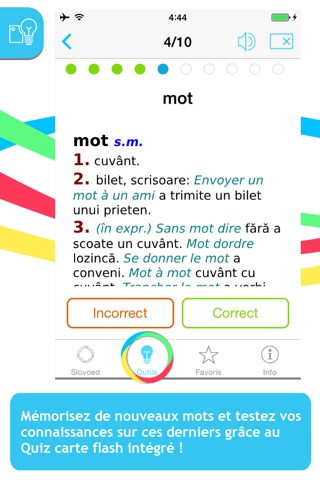 French - Romanian Slovoed Compact talking dictionary screenshot 4