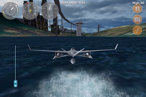 Airplane Fly Megatropolis screenshot 2