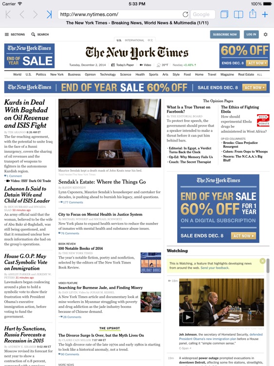 Automatic Web Browser for iPad