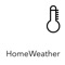 HomeWeather for NetAtmo gives you a fast overview of your current weather station