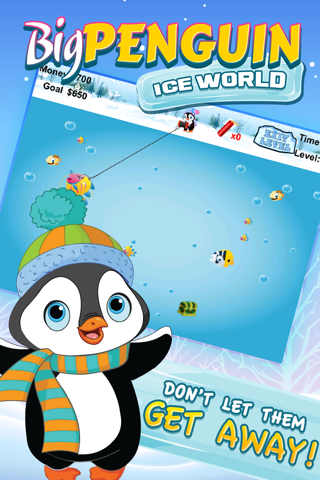 Big Penguin Ice Winter World: Gone Fishing screenshot 2