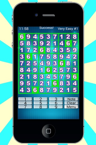 Sudoku Glow Free screenshot 4