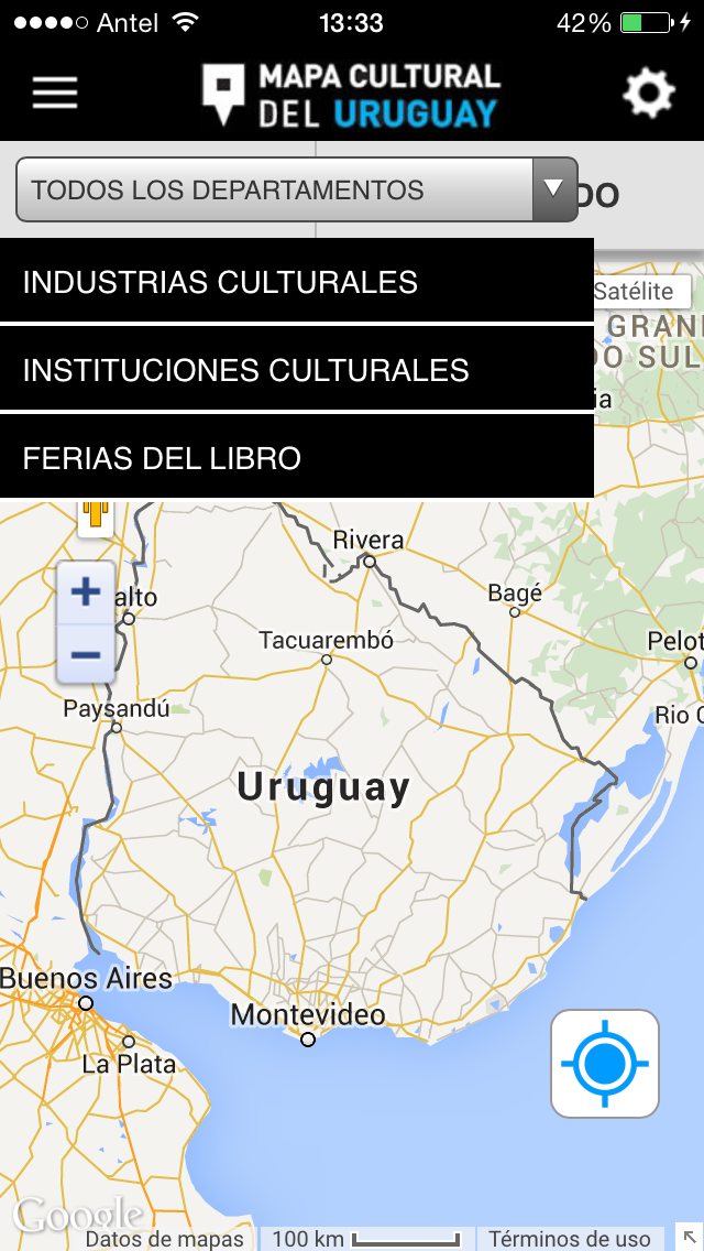 How to cancel & delete Mapa Cultural del Uruguay from iphone & ipad 1