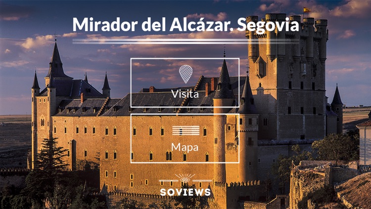 Mirador del Alcázar de Segovia