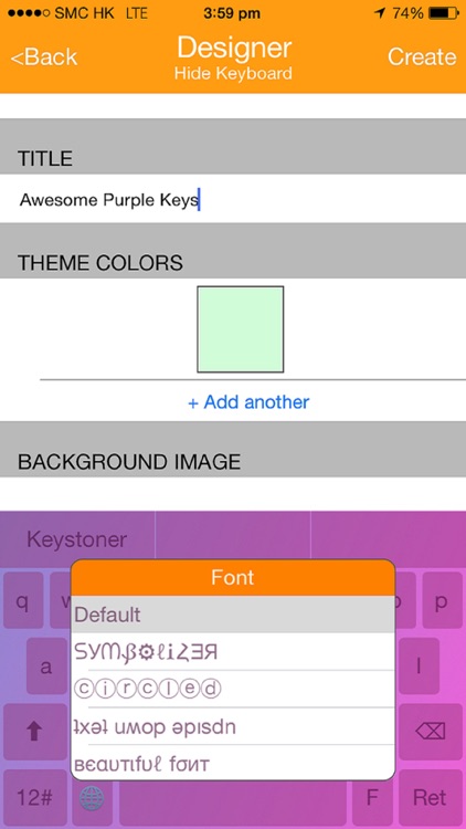 Keyboard Designer - Customize Keyboard and Font