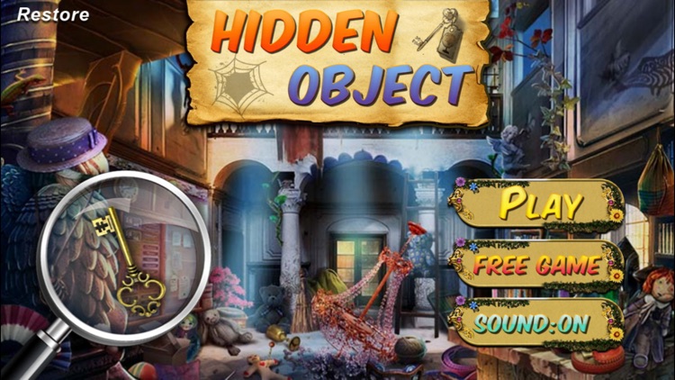 Old Magical Palace Hidden Objects