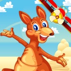 Kangaroo Airplane Trek Lite - 9 Fun Animal Games in One Pack for Kids