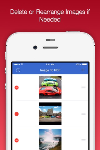 Image To PDF Converter Pro - Convert jpg, png images to PDF document screenshot 2