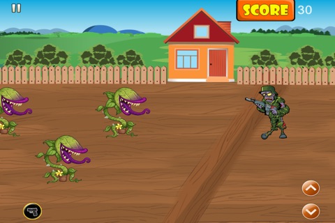 Mad Zombie Sniper - Shoot The Evil Plants PRO screenshot 2