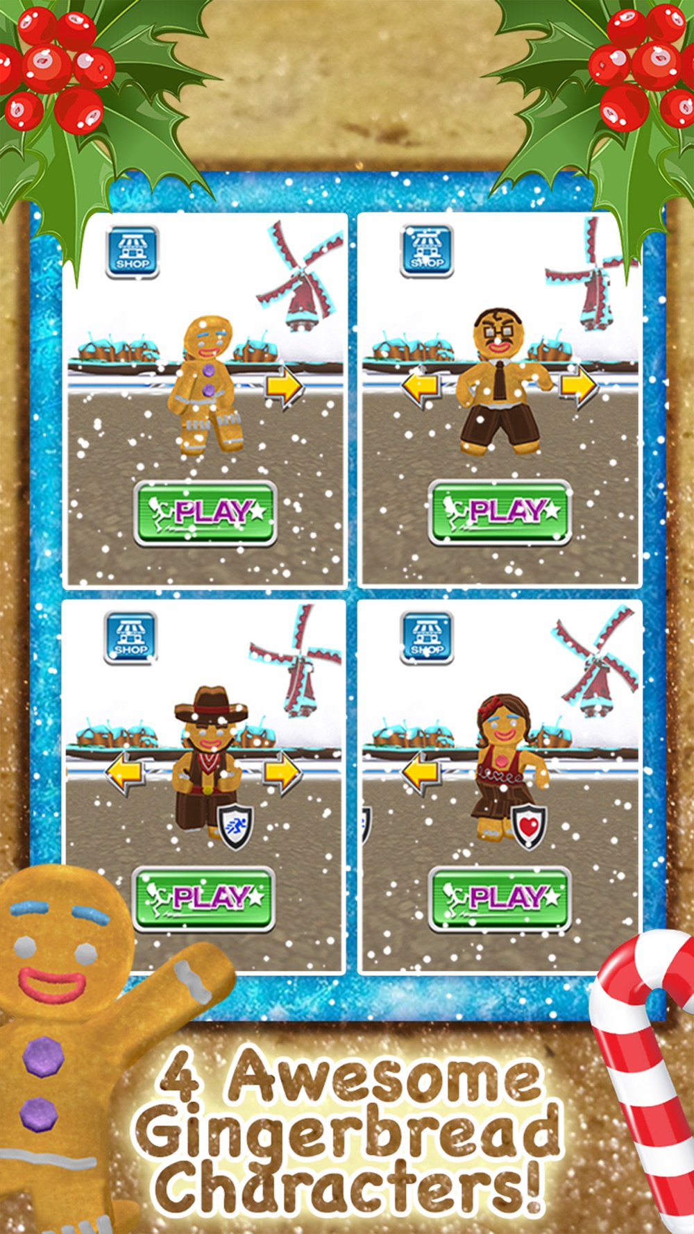 3D Gingerbread Dash – Run or Be Eaten Alive! Game FREE