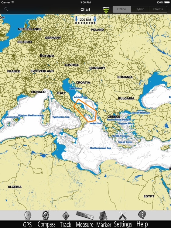 Apulia GPS Nautical Charts Pro screenshot-3