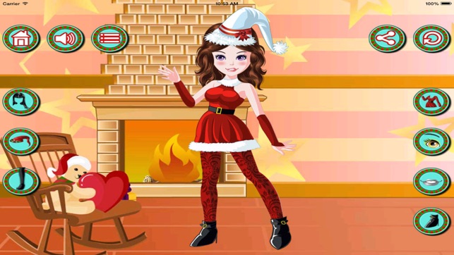 Christmas Girls Santa Baby Dress Up