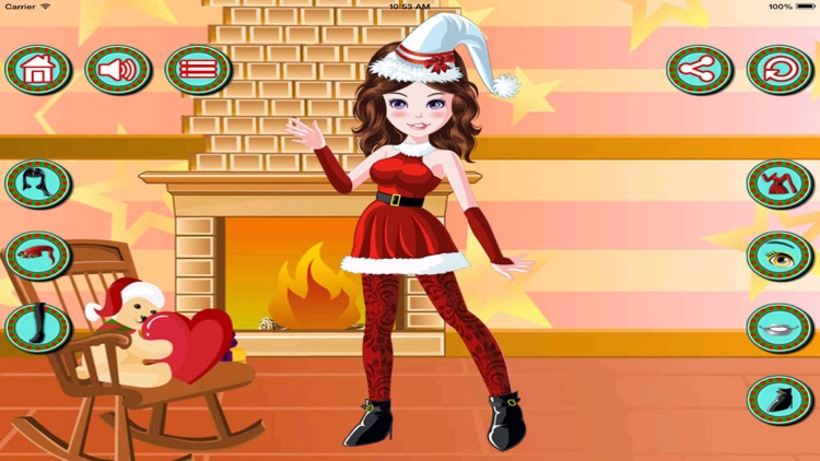 Christmas Girls Santa Baby Dress Up