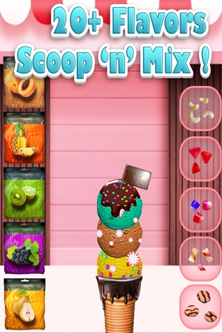 `Awesome Ice Cream Maker - Frozen Food Dessert  Free screenshot 2