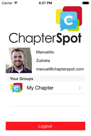 ChapterSpot Messenger screenshot 2