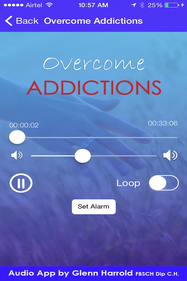 Overcome Addictions by Glenn Harrold screenshot 2