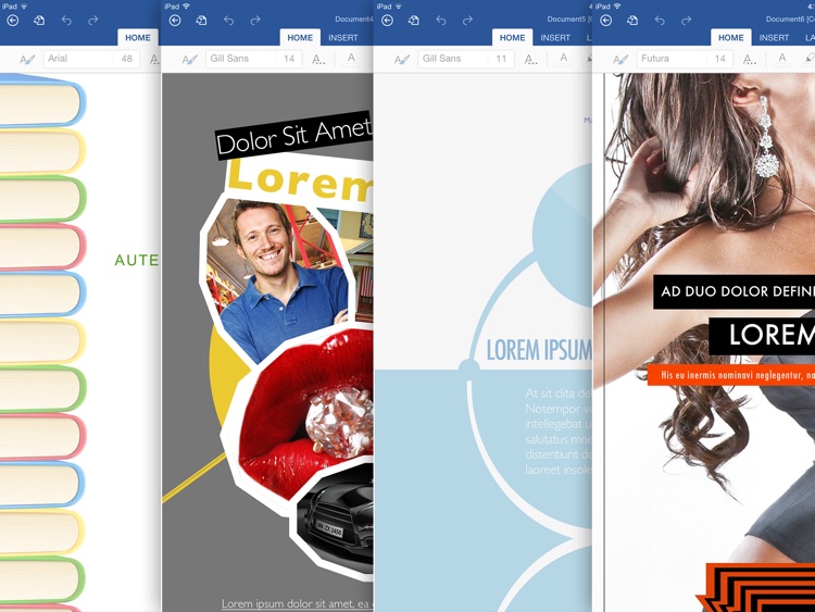 Templates for MS Word: Documents for iPad screenshot-3
