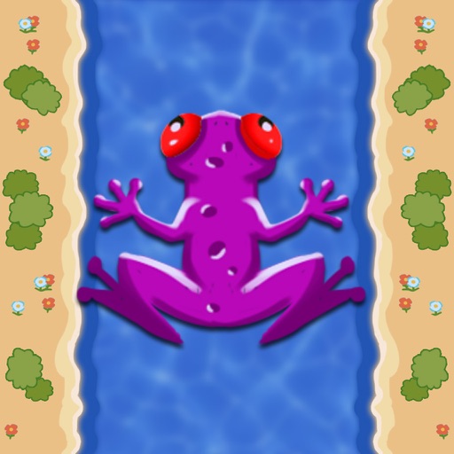 Frog Swim Cross - Endless Road Runner Crossing icon