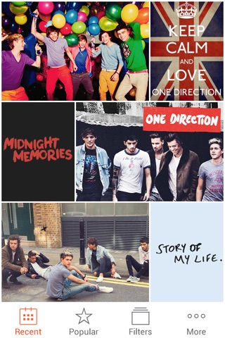 Wallpapers for One Direction - One Direction Themes and Skins for iPhone, iPod and iPad screenshot 3