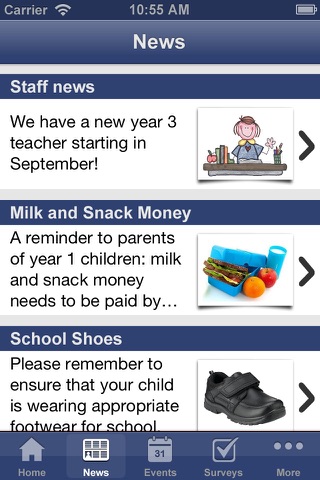 Winsor Primary School screenshot 2