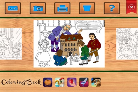 The Nutcracker and the Mouse King. Coloring book for children screenshot 2