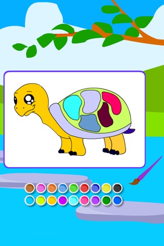 Coloring Happy Turtles screenshot 3