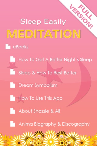 Sleep Easily Meditation by Shazzie - Full Version screenshot 4