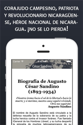 César Sandino : El General de los hombres libres screenshot 2