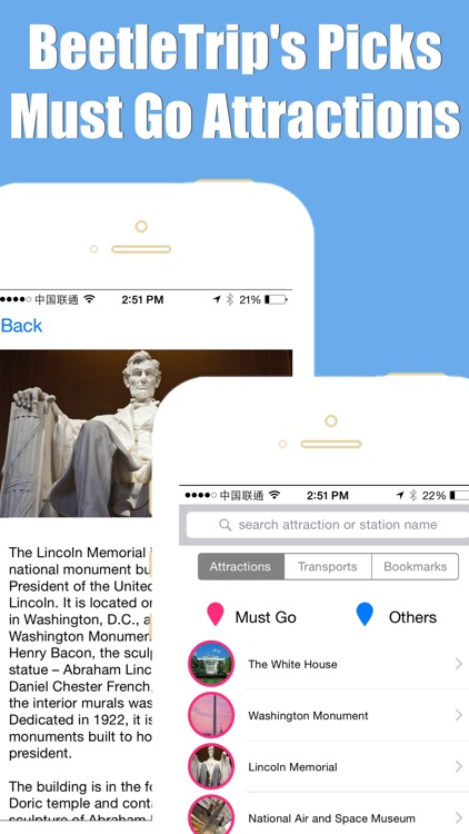 Washington D.C. travel guide and offline city map, BeetleTrip DC metro subway trip route planner advisor
