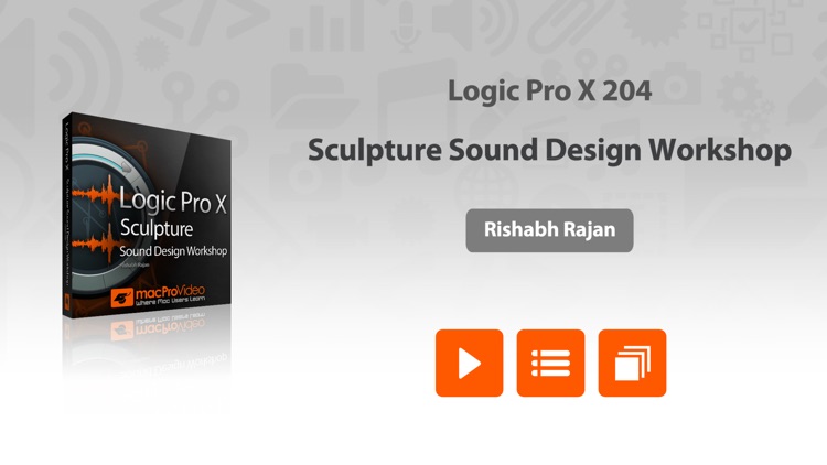 Sculpture Sound Design Workshop for Logic Pro X