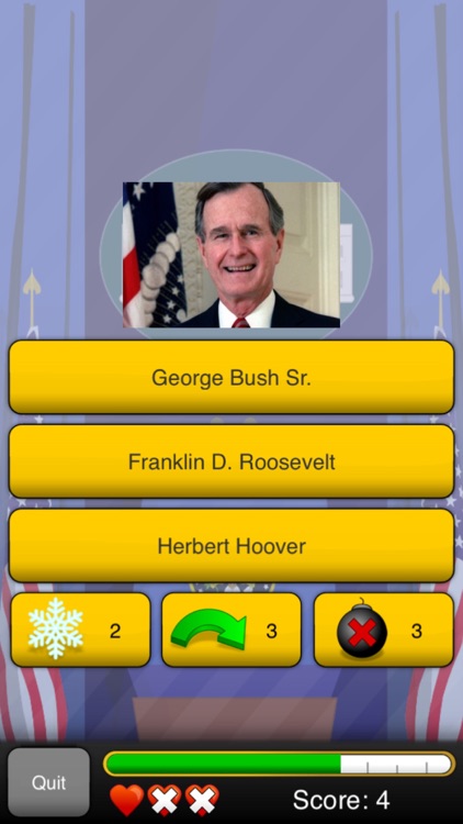 Presidents Quizzer screenshot-0