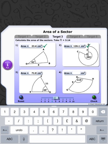 Maths Workout - Circle Geometry screenshot 3