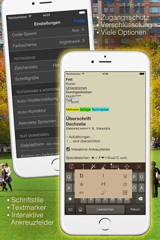 Textkraft Pocket Lite - Write text, research, correct & share screenshot 4